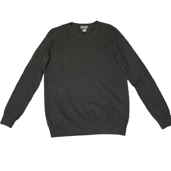Bloomingdale's Sweaters - Bloomingdales Cashmere Sweater Crew Neck Size Large Black